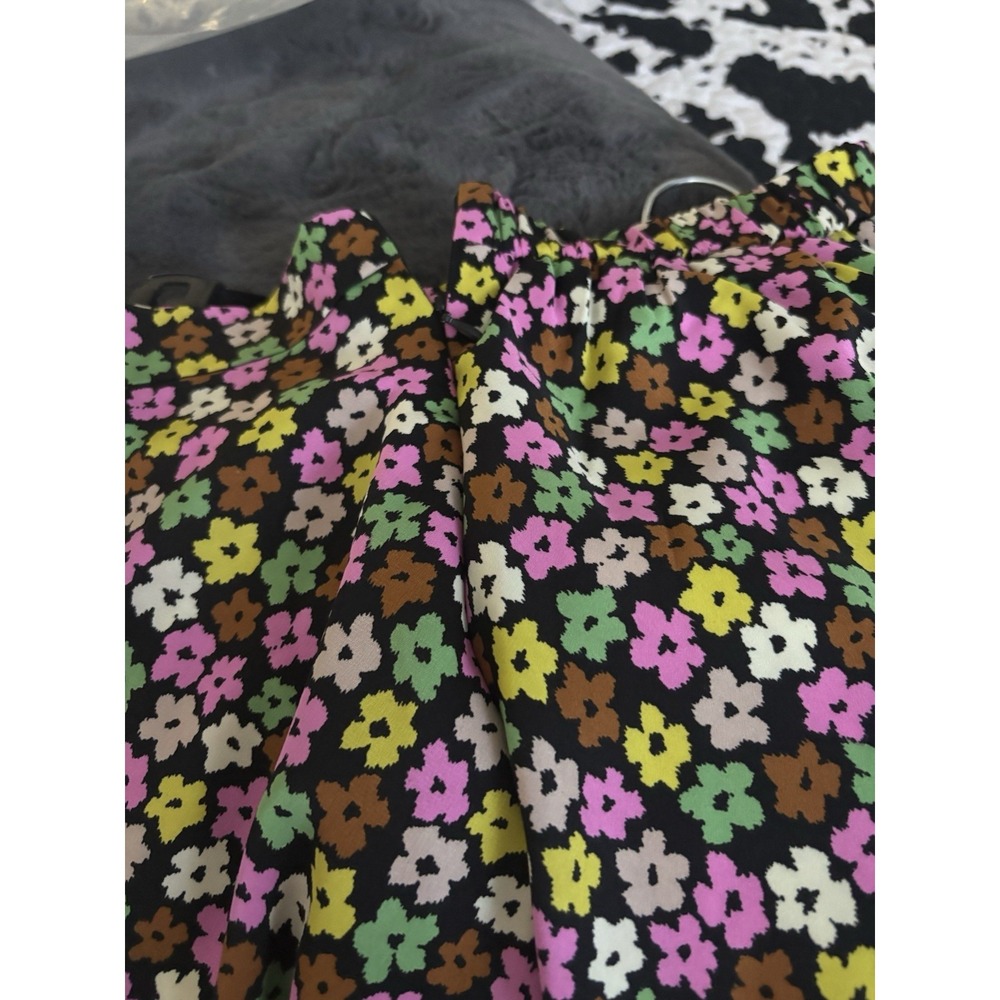 TULIP B XL WOMEN'S Vintage Inspired Floral POCKETS ZIP SKIRT NWT - Picture 4 of 12